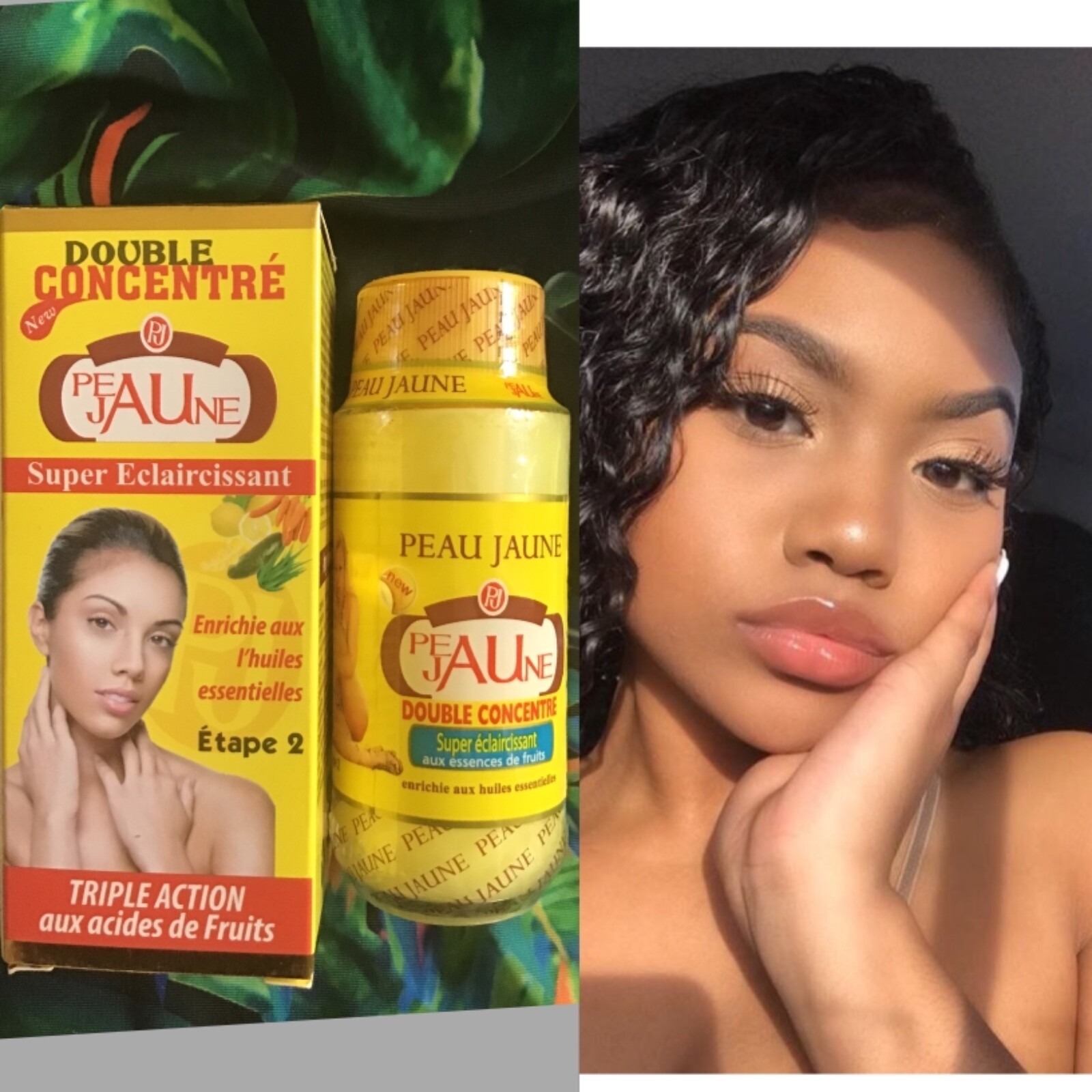 Le sérum ECLAIRCISSANT PEAU JAUNE ENRICHI aux acides fruits ETAP 1 Le sérum ECLAIRCISSANT PEAU JAUNE ENRICHI aux acides fruits ETAP 1