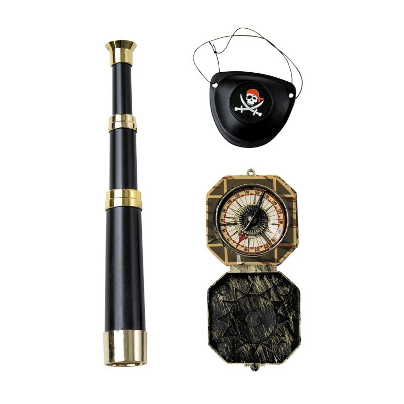 SET DE 3 ACCESSOIRES POUR PIRATE SET DE 3 ACCESSOIRES POUR PIRATE