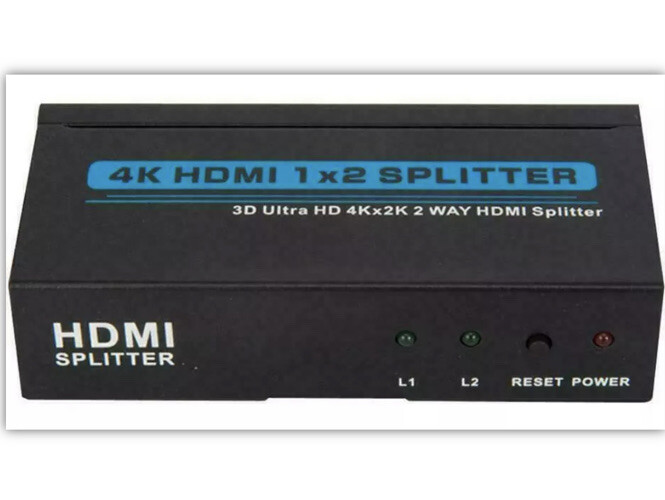 PRO SIGNAL 4K HDMI 1×2 Splitter 3D Ultra HD 4kK x 2K 2 Way HDMI Splitter NEW PRO SIGNAL 4K HDMI 1×2 Splitter 3D Ultra HD 4kK x 2K 2 Way HDMI Splitter NEW