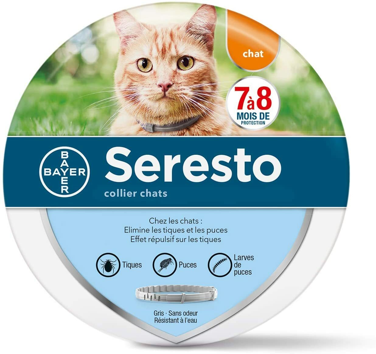 SERESTO Bayer Chat – Collier Anti-Puces et Anti-Tiques pour Chats SERESTO Bayer Chat – Collier Anti-Puces et Anti-Tiques pour Chats