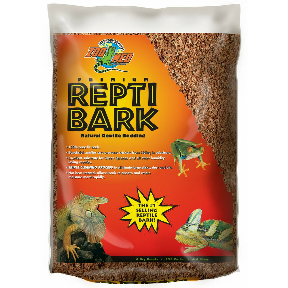 Ecorce repti bark 4.4 litres. pour reptiles.