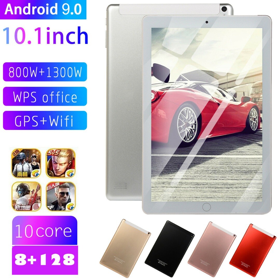 8GB+128GB 10.1” Tablette Tactile Android 9.0 Tablet SIM WiFi WLAN PC 8GB+128GB 10.1” Tablette Tactile Android 9.0 Tablet SIM WiFi WLAN PC