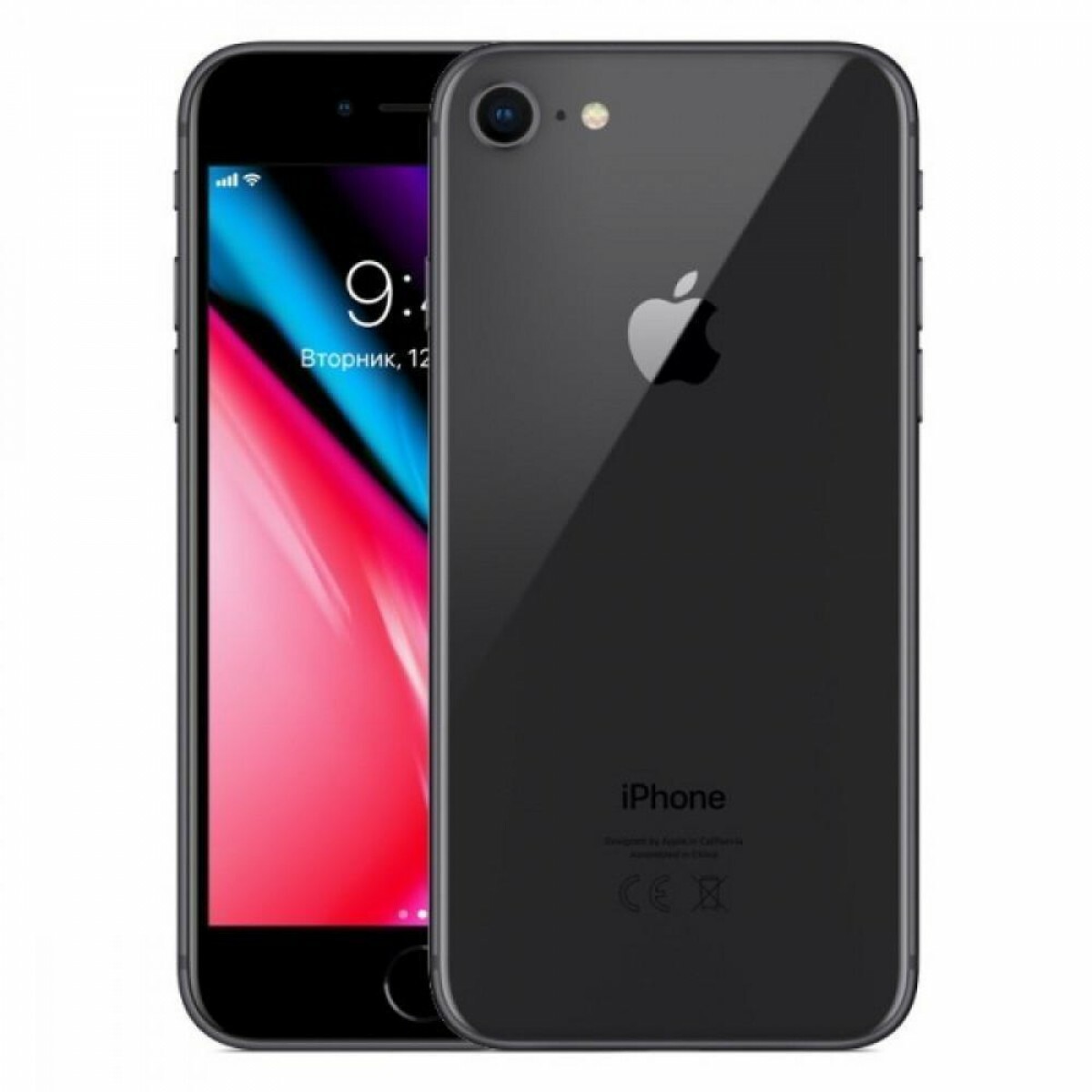 Apple iPhone 8 64GB Grado A Nero Black Originale Ricondizionato Apple Rigenerato