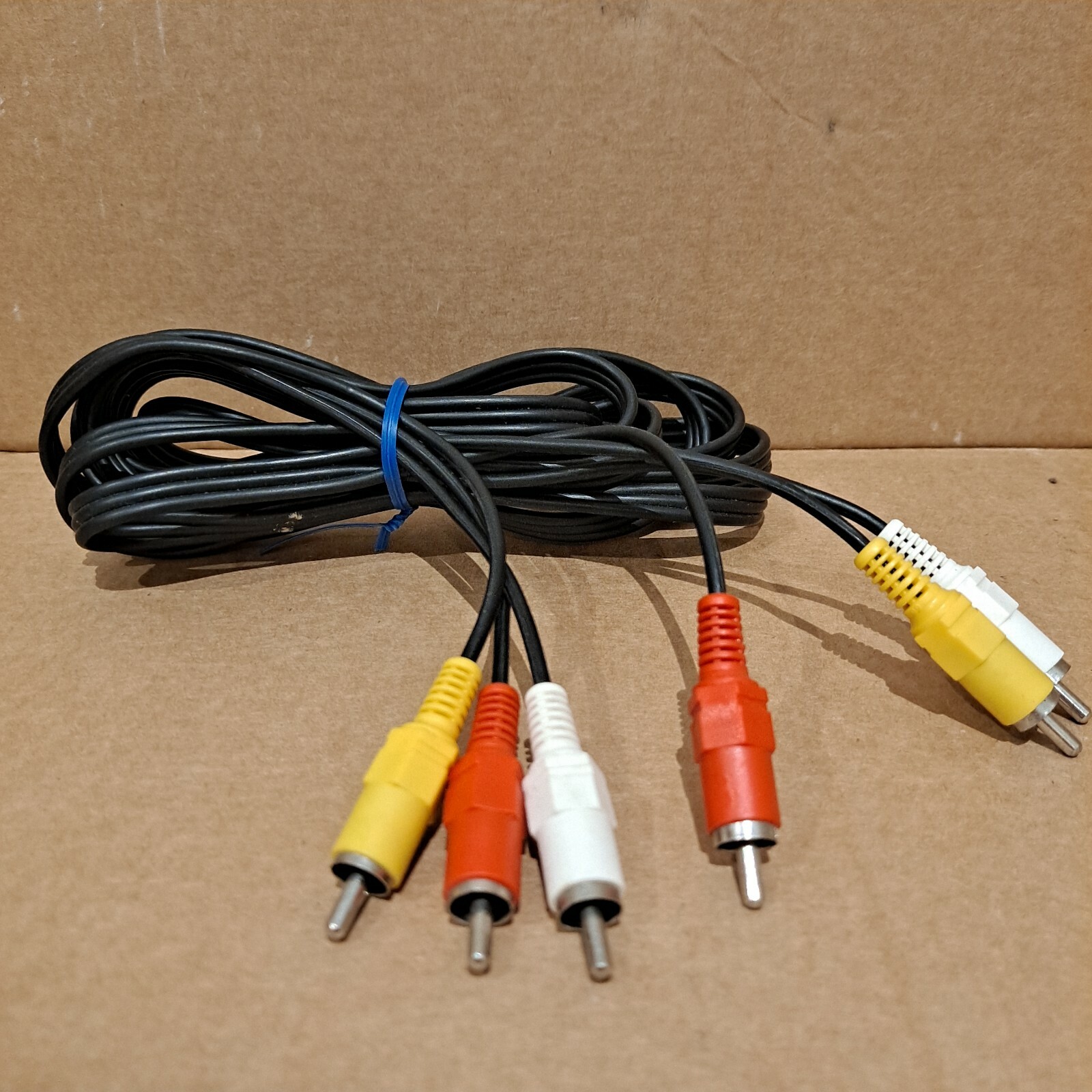 1.5m 3 Rca Mâle À Prise Câble / Phono Audio et Vidéo Composite Av TV/DVD