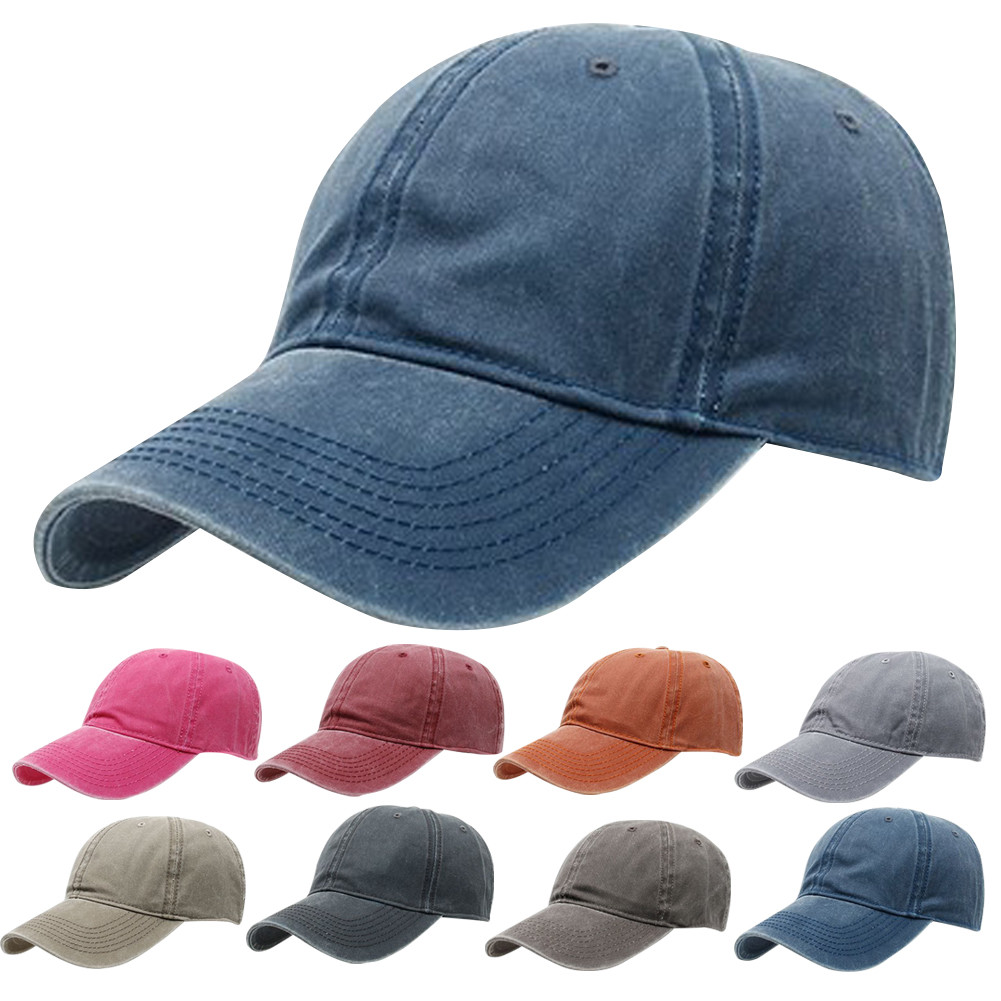 Hommes Femmes Vintage Casquette De Baseball En Denim Chapeau En Coton Lavé YCS Hommes Femmes Vintage Casquette De Baseball En Denim Chapeau En Coton Lavé YCS