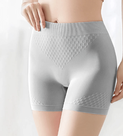 Short sans couture pour femmes, sous-vêtement moulant en Nylon, taille haute Short sans couture pour femmes, sous-vêtement moulant en Nylon, taille haute