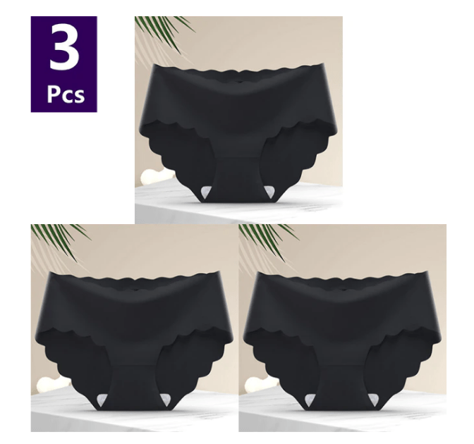 Pack 3 culottes pour femmes sans trace, sous-vêtements Sexy, confortable Pack 3 culottes pour femmes sans trace, sous-vêtements Sexy, confortable