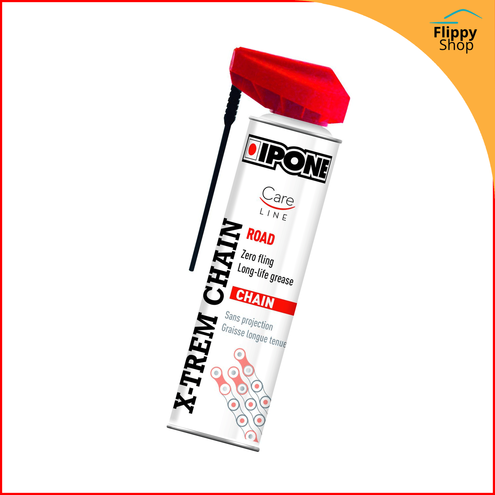 Graisse Lubrifiant Chaine IPONE SPRAY CHAIN 250 ml moto scooter quad ATV