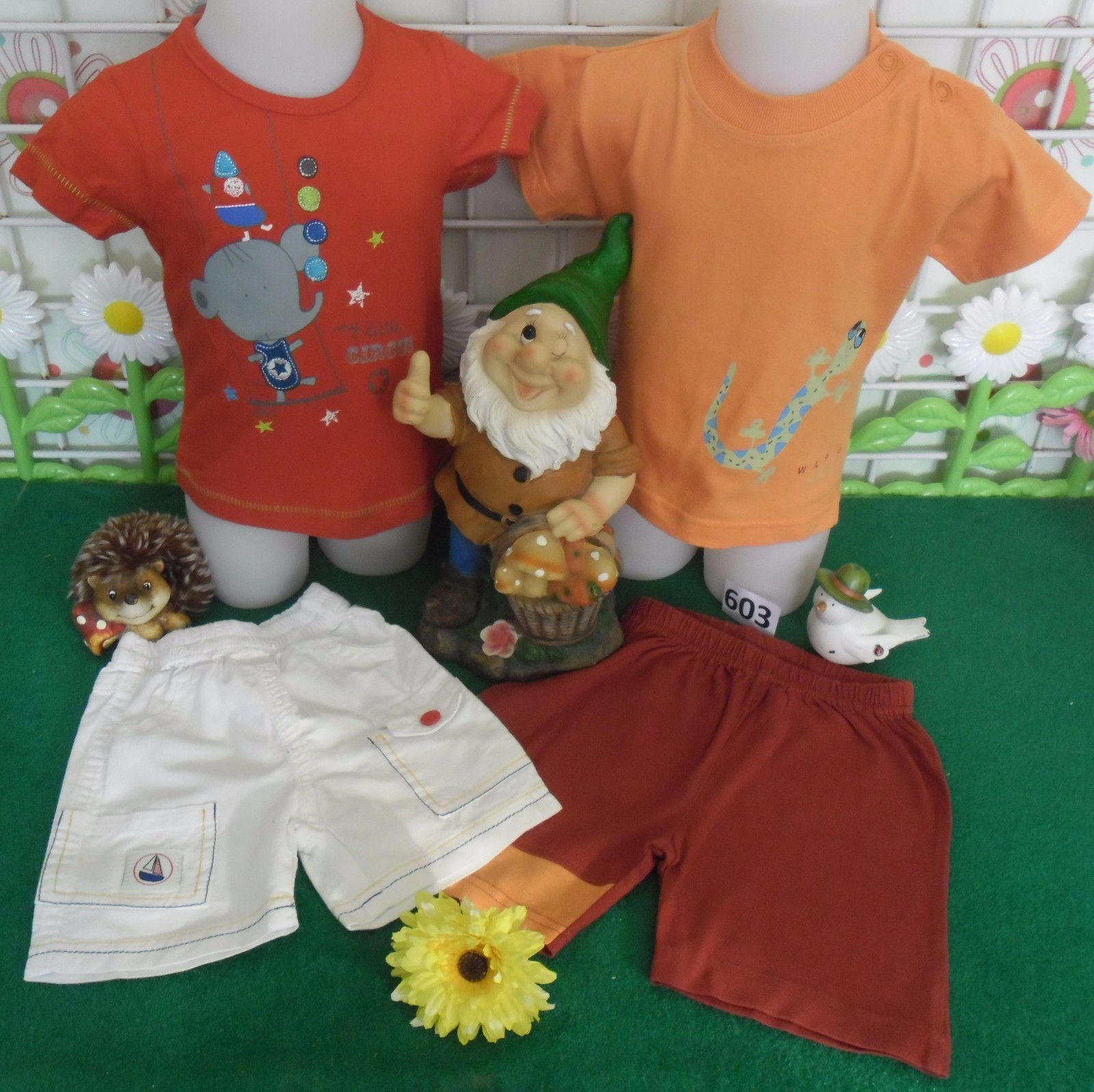 vêtements garçon 6 mois,t-shirt ORCHESTRA,short,t-shirt