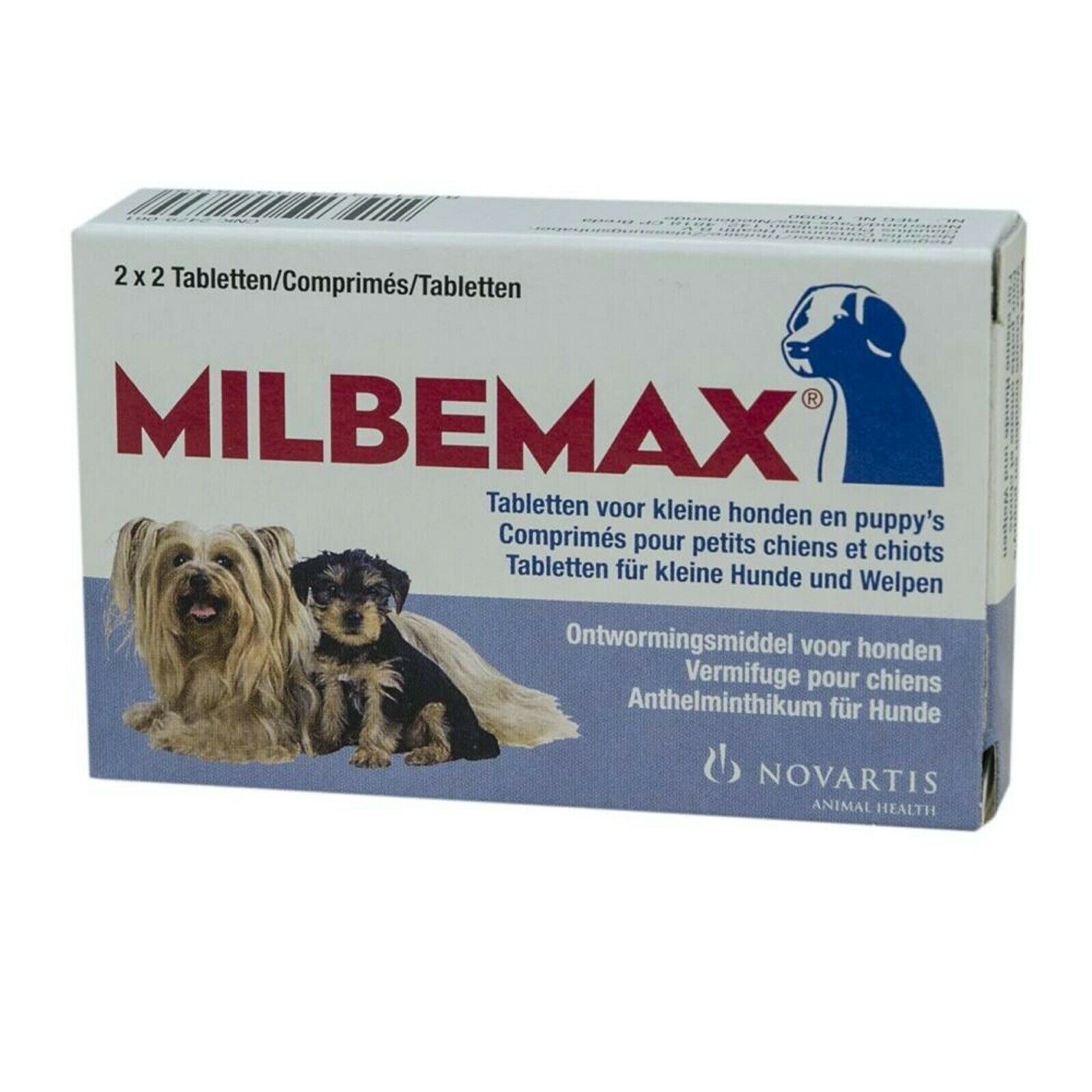 VERMIFUGE POLYVALENT PETITS CHIENS & CHIOTS DE 0.5 À 10KG BOITE DE 4 COMPRIMÉS VERMIFUGE POLYVALENT PETITS CHIENS & CHIOTS DE 0.5 À 10KG BOITE DE 4 COMPRIMÉS