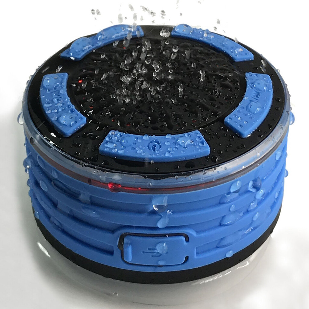 Haut-parleurs de douche de caisson de basses portables imperméables sans fil Haut-parleurs de douche de caisson de basses portables imperméables sans fil
