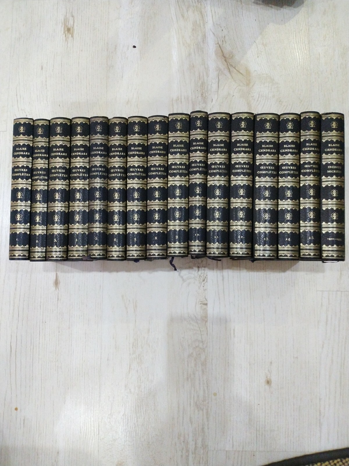 BLAISE CENDRARS: OEUVRES COMPLETES 16 VOLUMES /CLUB FRANCAIS DU LIVRE BLAISE CENDRARS: OEUVRES COMPLETES 16 VOLUMES /CLUB FRANCAIS DU LIVRE