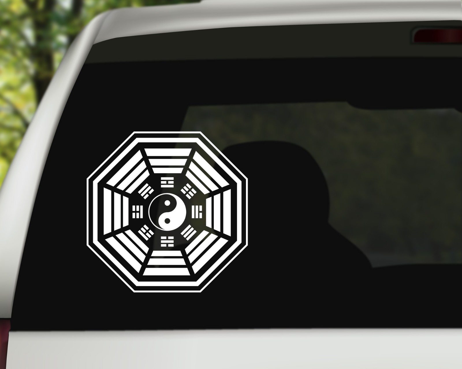 Autocollants pour Voiture – Bagua Symbole