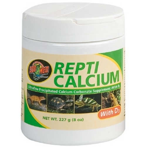 ZOOMED REPTI CALCIUM + D3 POUR REPTILES ET AMPHIBIENS ZOO MED 227gr (ZMA348E)