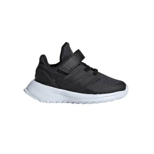 Adidas RapidaRun Enfant Enfants Mode Baskets Noir/Blanc