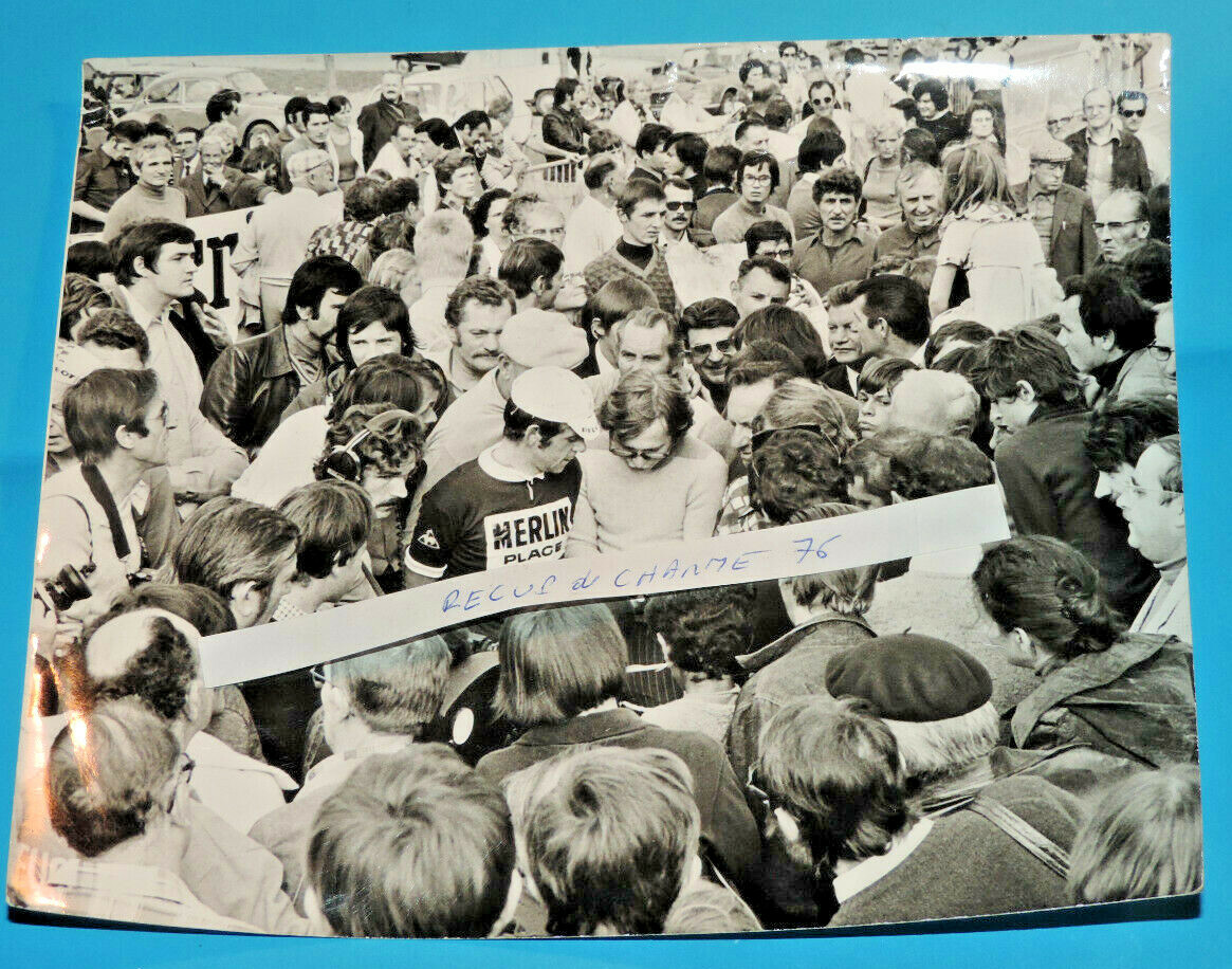 1976 PHOTO DE CYCLISME GRAND PRIX DE FRANCE A CAEN 1ER CHRISTIAN LEFEBVRE 1976 PHOTO DE CYCLISME GRAND PRIX DE FRANCE A CAEN 1ER CHRISTIAN LEFEBVRE