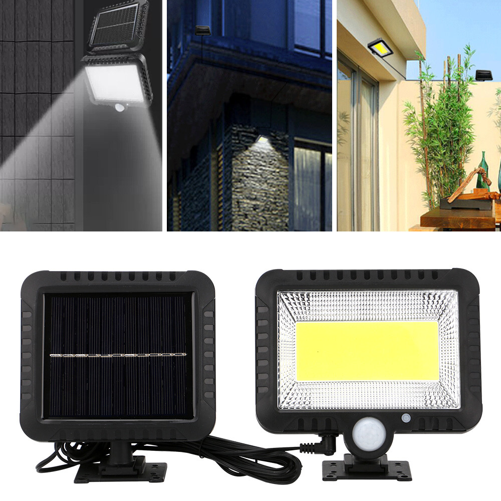 Lampe Solaire Extérieur 100 led PIR éclairage Spot Lumière Sécurité pour Jardin Lampe Solaire Extérieur 100 led PIR éclairage Spot Lumière Sécurité pour Jardin