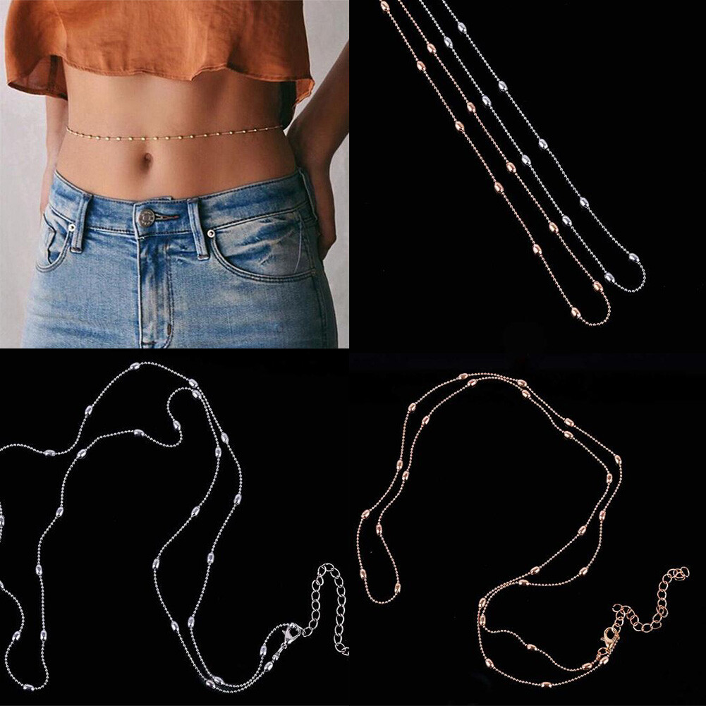 Femme Chic Chaînes Corps Tour De Taille Colliers Bikini Sautoir Bijoux CasualJP Femme Chic Chaînes Corps Tour De Taille Colliers Bikini Sautoir Bijoux CasualJP