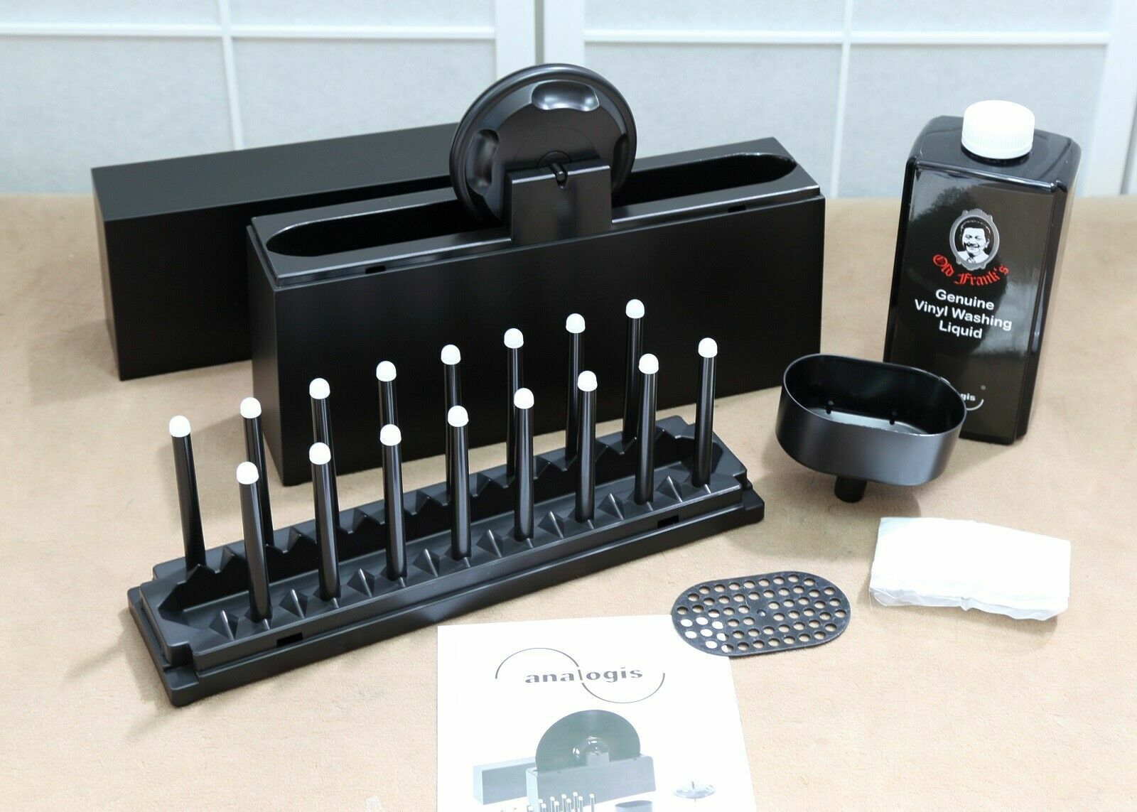 Analogis Wash ‘n Play 2 machine à laver les disques & 1 L liquide Analogis Wash ‘n Play 2 machine à laver les disques & 1 L liquide