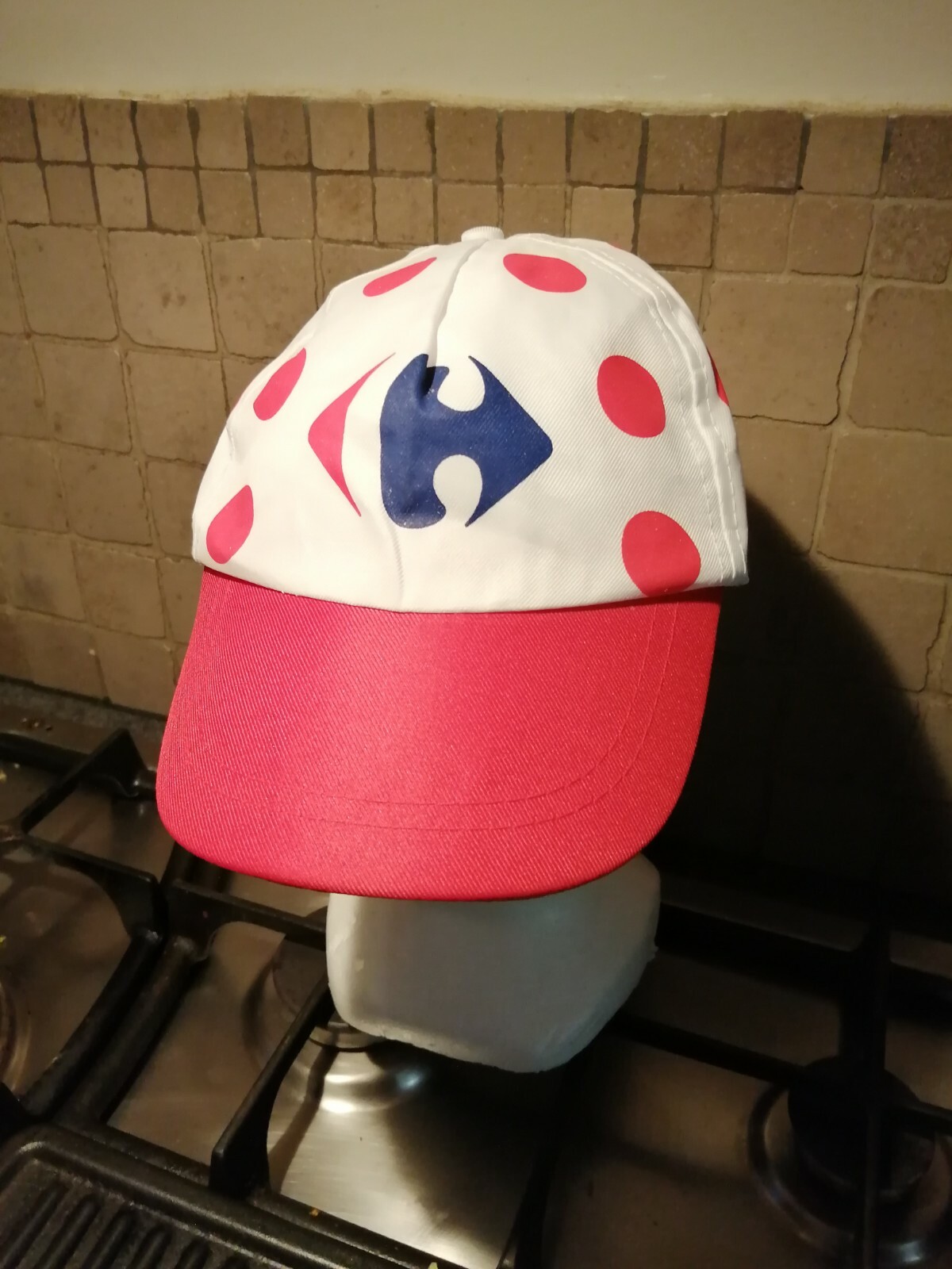 Casquette de Cyclisme à Pois Carrefour Casquette de Cyclisme à Pois Carrefour