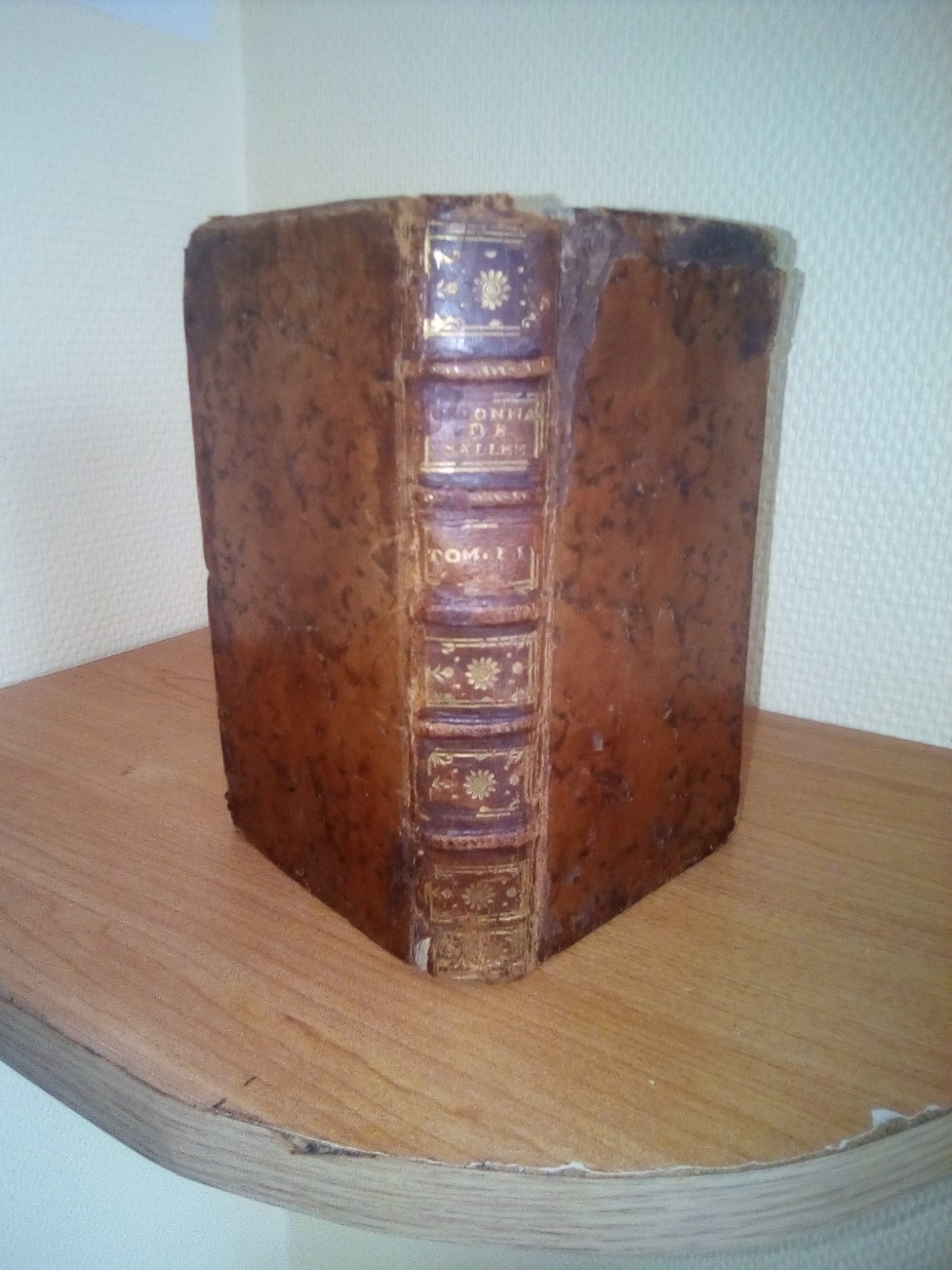 Lot livre ancien:L’esprit des ordonnances …de Louis XV , tome 2 -1774