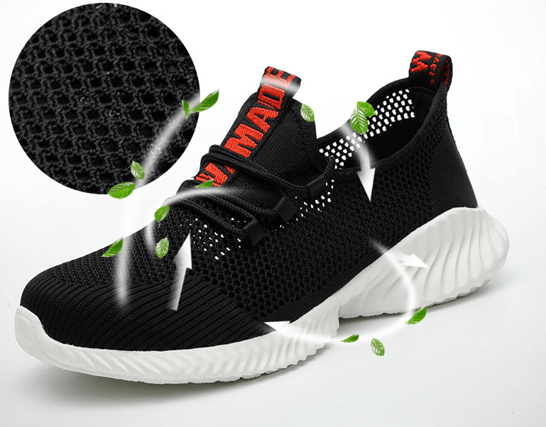 Chaussures de sécurité pour hommes Bottes de travail femmes Engrener respirant Chaussures de sécurité pour hommes Bottes de travail femmes Engrener respirant