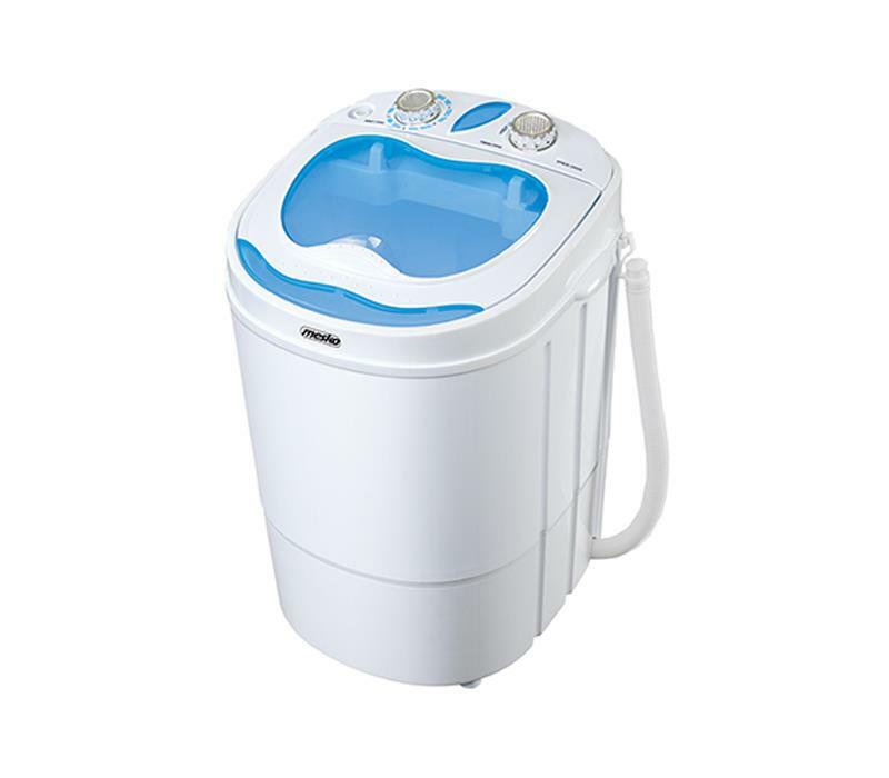[Ref:MS 8053] MESKO Machine à laver de Voyage Avec Essorage MS 8053 3 kg blanch