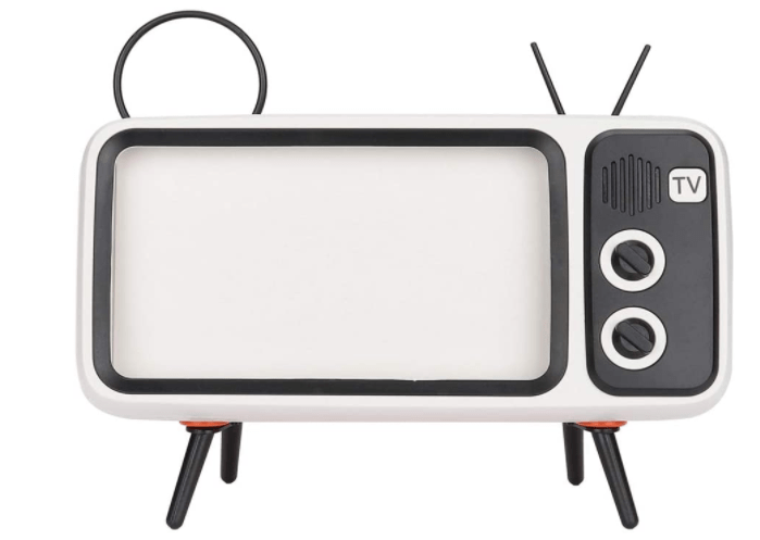 Enceintes Bluetooth Portable Rétro TV Sans FIL Support Portable Haut Parleur FR Enceintes Bluetooth Portable Rétro TV Sans FIL Support Portable Haut Parleur FR