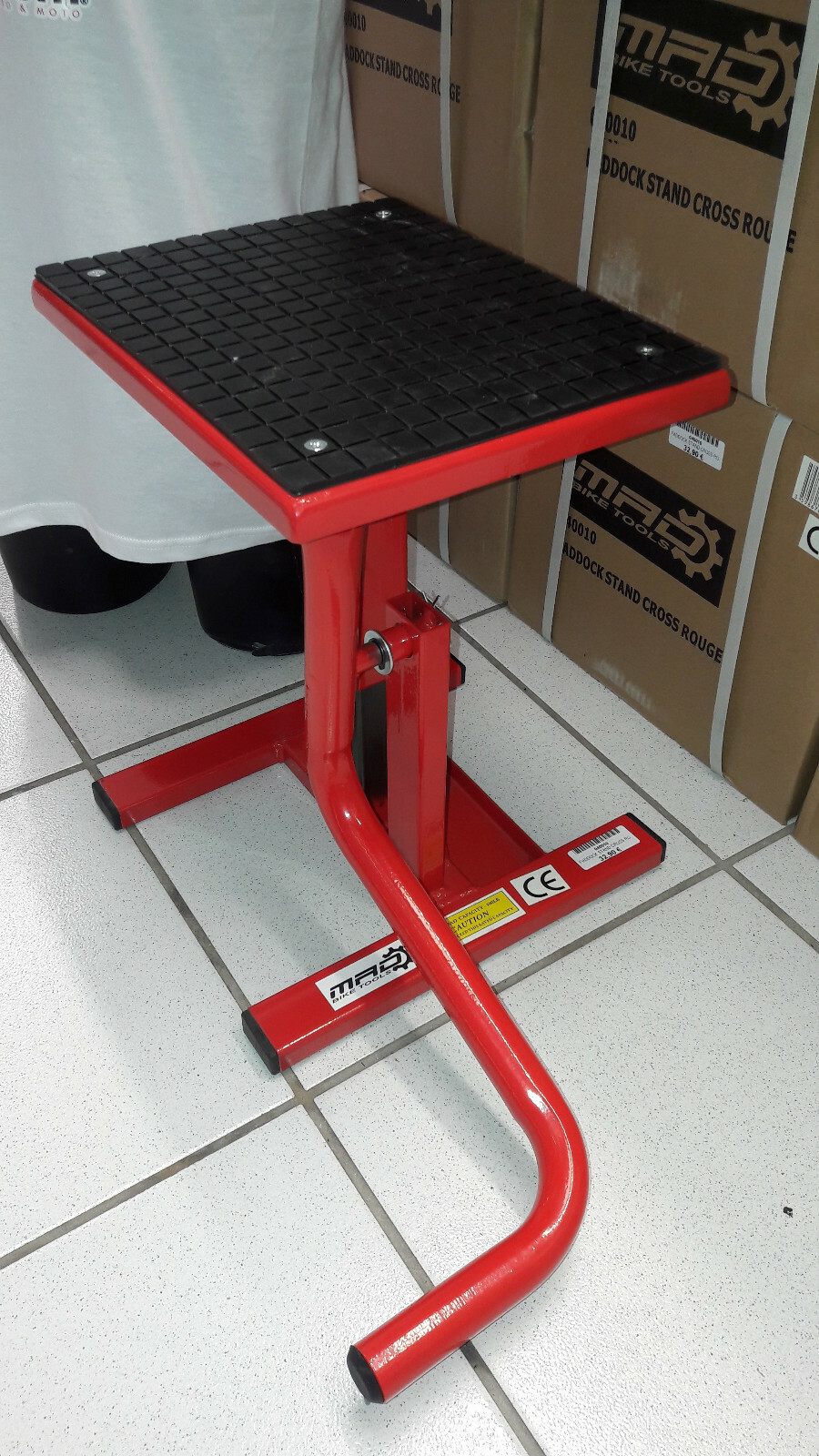Lève moto / Tabouret / Paddock stand – cross motocross MX enduro pit dirt bike Lève moto / Tabouret / Paddock stand – cross motocross MX enduro pit dirt bike