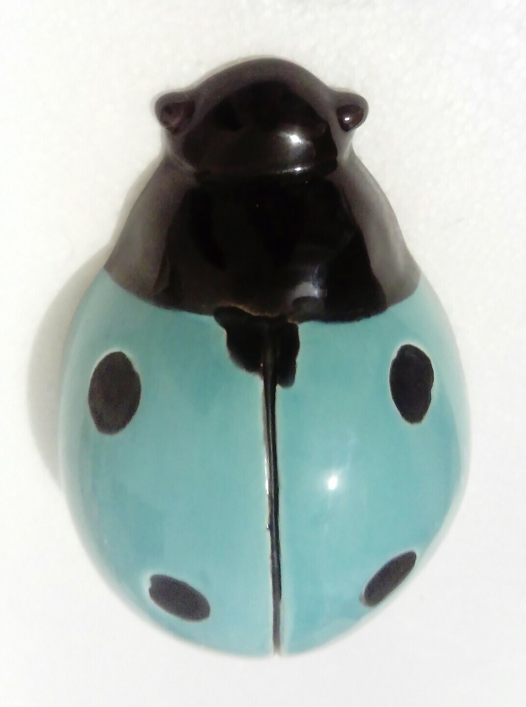 COCCINELLE EN CÉRAMIQUE DÉCORATION ARTISANALE PEINTE A LA MAIN COCCINELLE EN CÉRAMIQUE DÉCORATION ARTISANALE PEINTE A LA MAIN