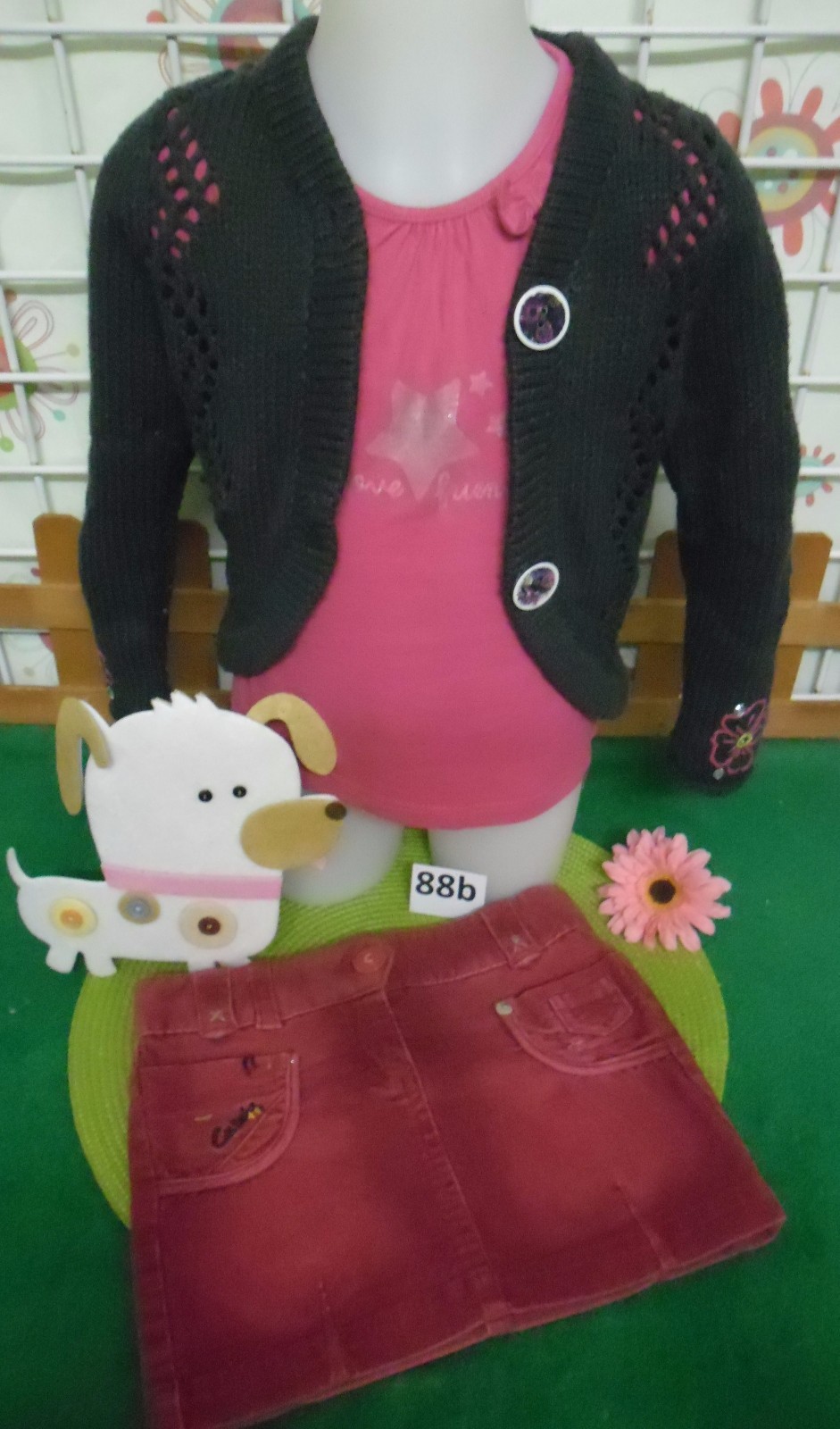 vêtements fille 3 ans,jupe velours CREEKS,sweat,gilet ORCHESTRA vêtements fille 3 ans,jupe velours CREEKS,sweat,gilet ORCHESTRA