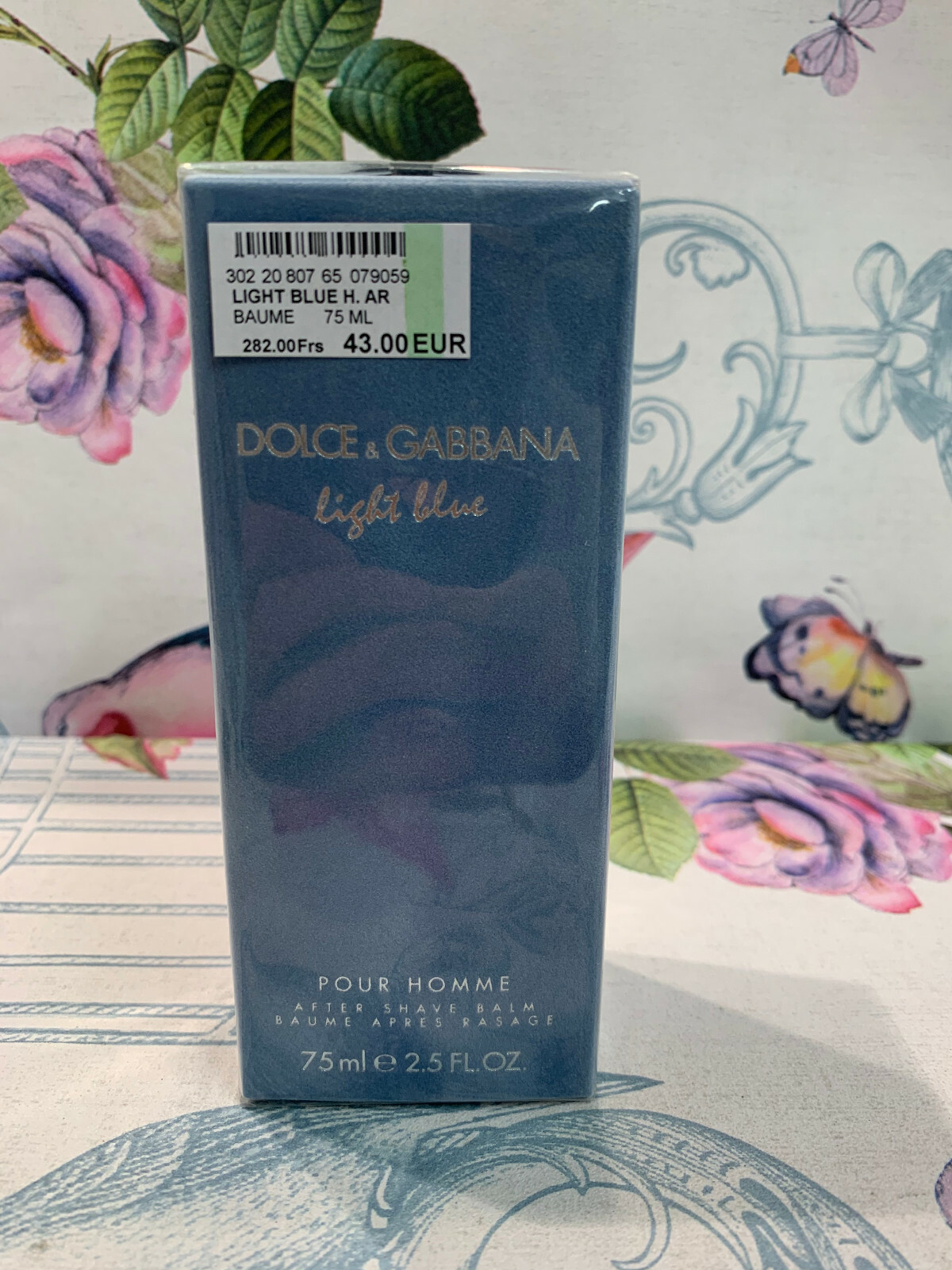 LIGHT BLUE Baume après rasage HOMME 75 ML DOLCE LIGHT BLUE Baume après rasage HOMME 75 ML DOLCE
