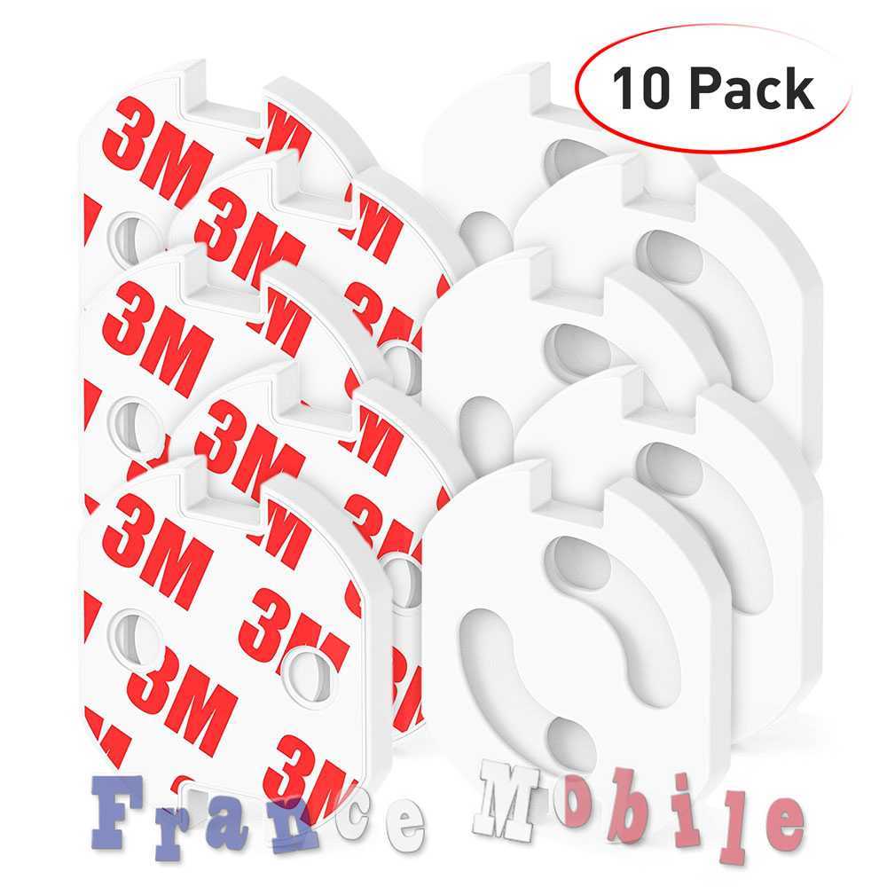 10 x Protection Couvre Cache Prise Electrique Pour Bébé Enfant Securité Blanc 10 x Protection Couvre Cache Prise Electrique Pour Bébé Enfant Securité Blanc