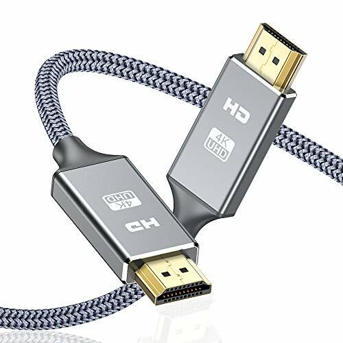 Câble HDMI 4k Ultra HD[2m],Câble HDMI 2.0 en Nylon Tressé Audio – Vidéo