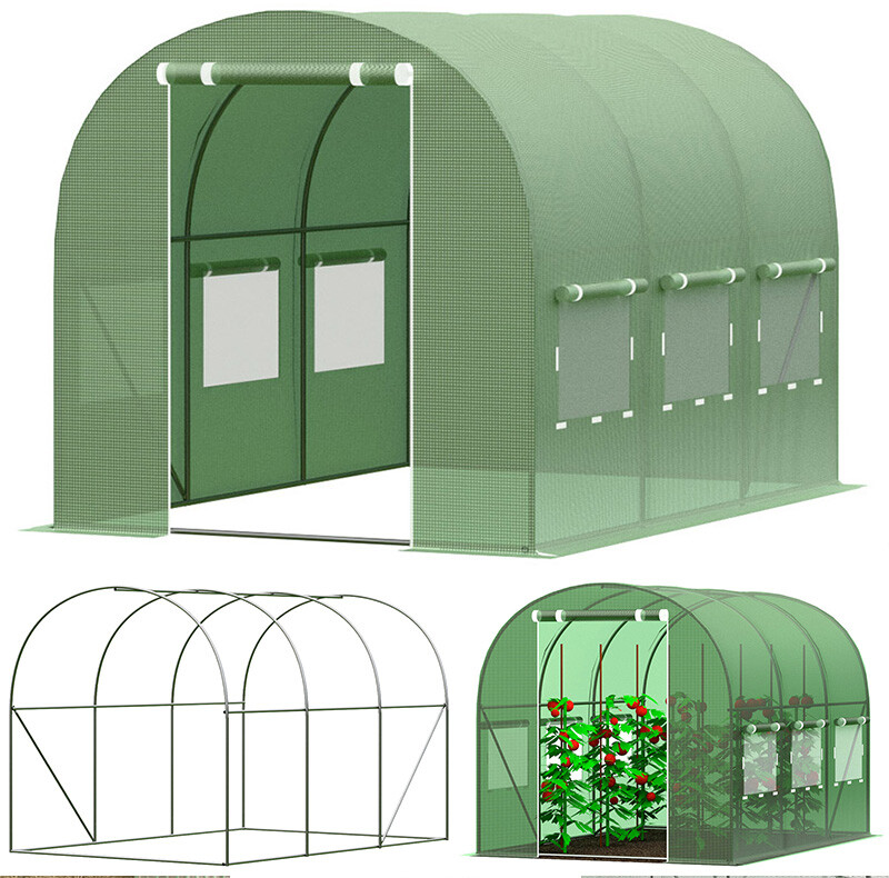 Serre de jardin TUNNEL EN FEUILLE Végétale jardin outil maisons plantes verde Serre de jardin TUNNEL EN FEUILLE Végétale jardin outil maisons plantes verde