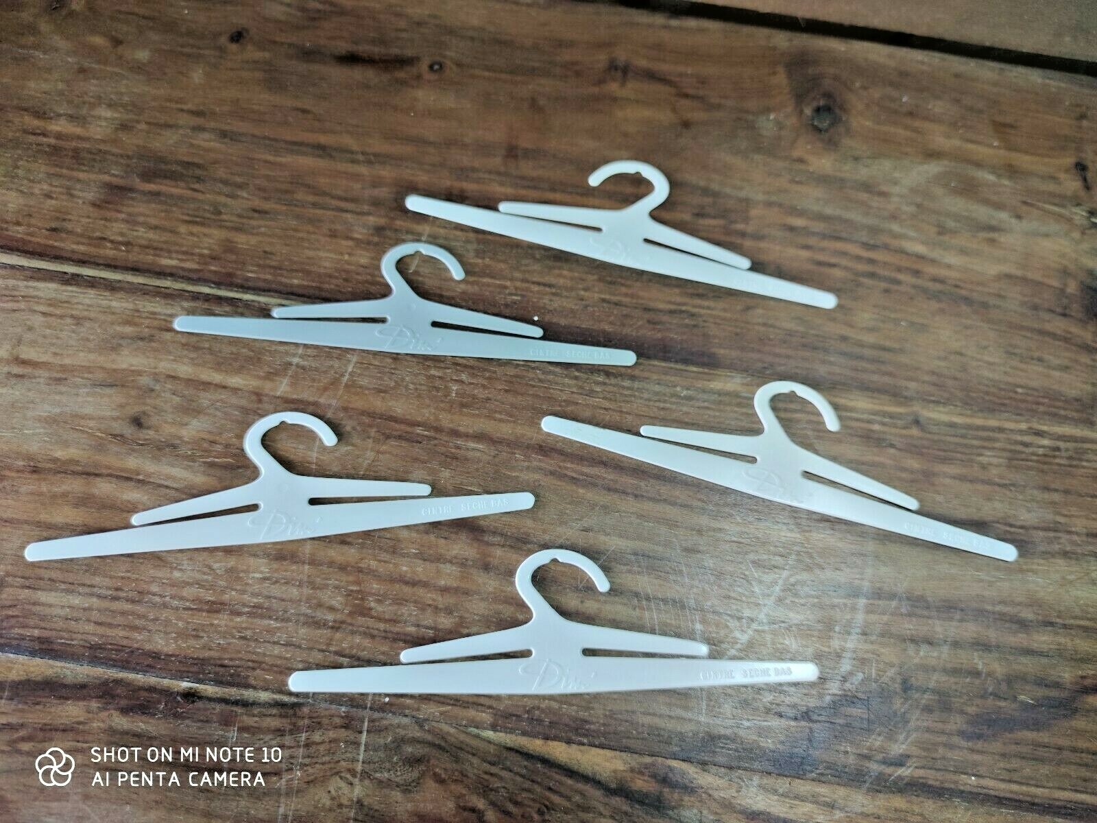 rare lot CINTRE DIM pour bas plastique couture collant MODE accessoires mi bas