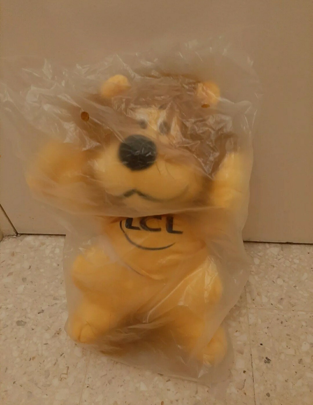 Peluche Lion Mascotte LCL Tour De France 2018 Cyclisme État Neuf Maillot Jaune
