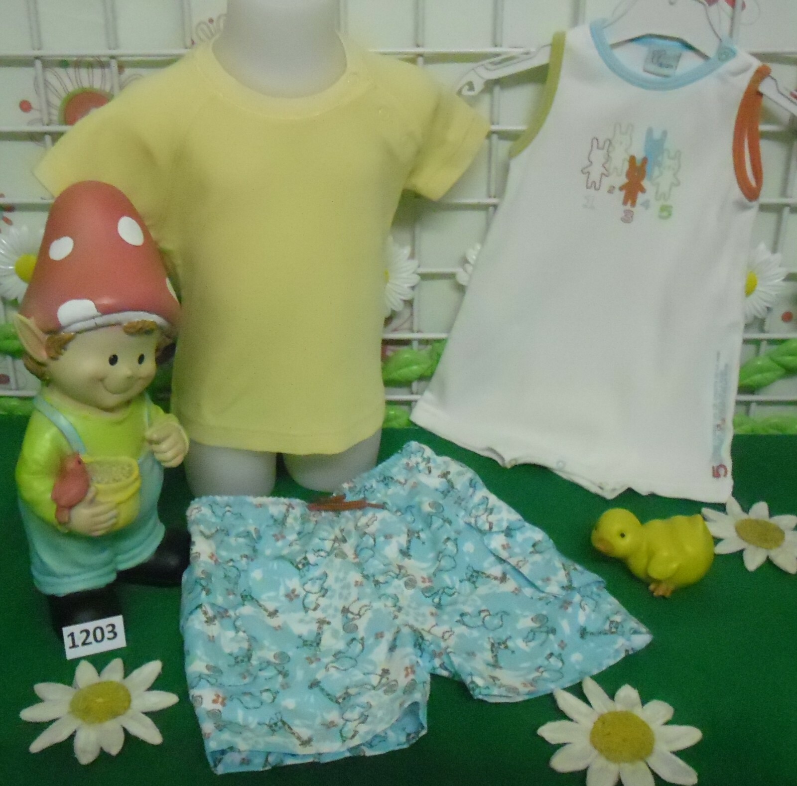 vêtements garçon 12 mois,combi/short DPAM,t-shirt,short/maillot de bain