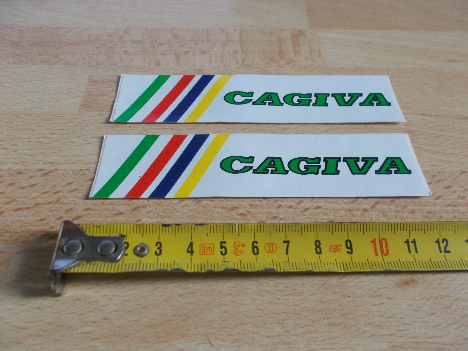 2 AutocollantS Moto CAGIVA 2 AutocollantS Moto CAGIVA