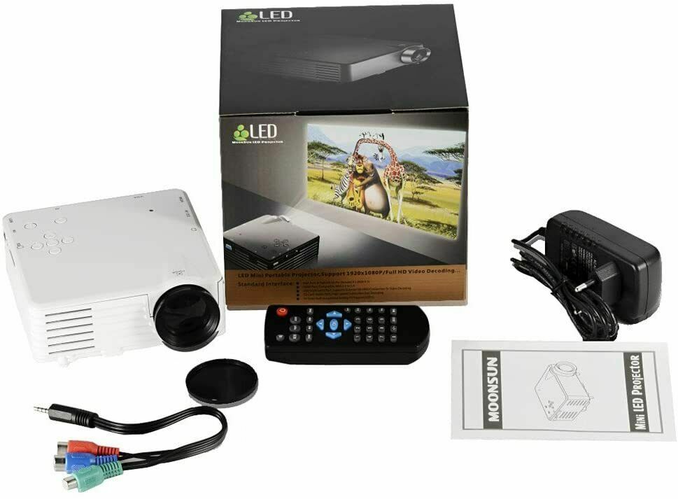 Projecteur LED portable – Projecteur TV pour Home Cinéma Home Cinéma -…