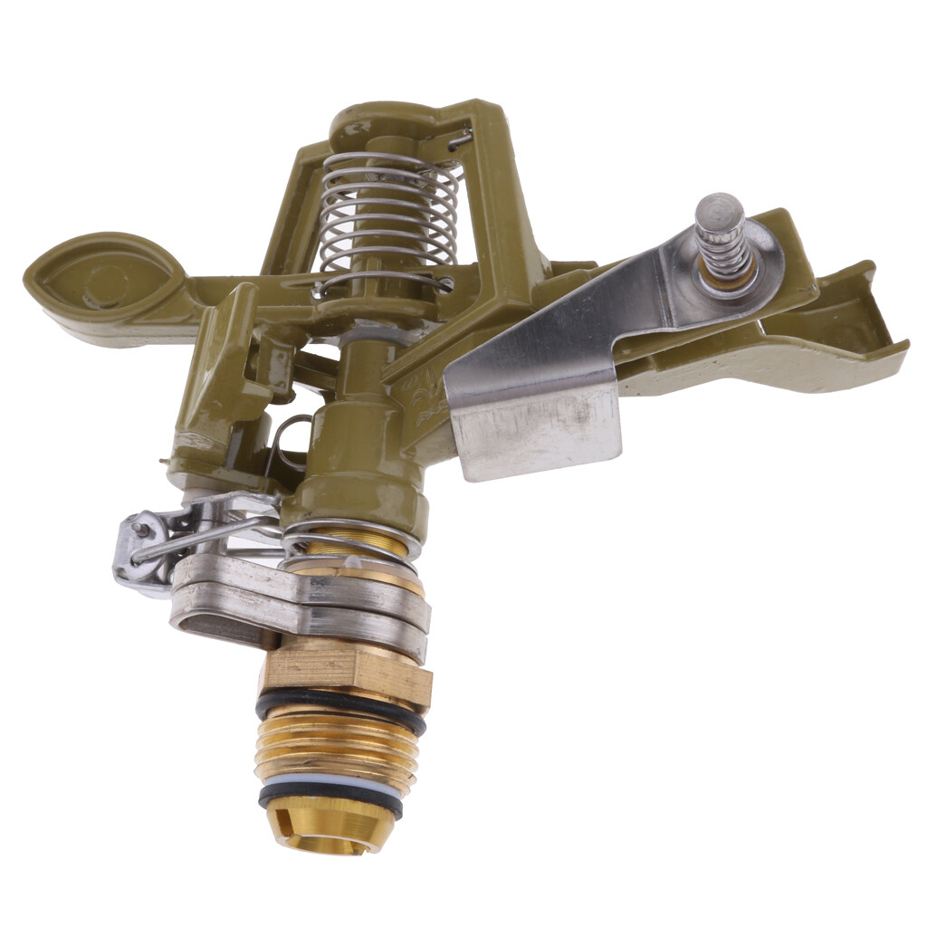 Zinc Alloy Irrigation Sprinkler Head Accueil Garden Sprinkler Buse Spray Gun