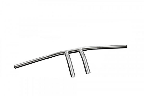 1 Pouces T-Bar Guidon Chrome Pour Japonais Motocyclette Largeur / Haut 80/20cm