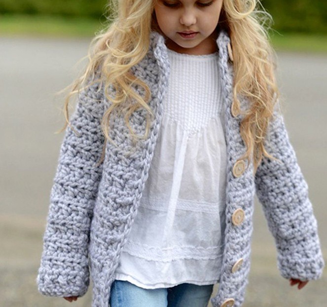 Pulls enfants mode pull filles couleur unie simple boutonnage enfants Pulls enfants mode pull filles couleur unie simple boutonnage enfants