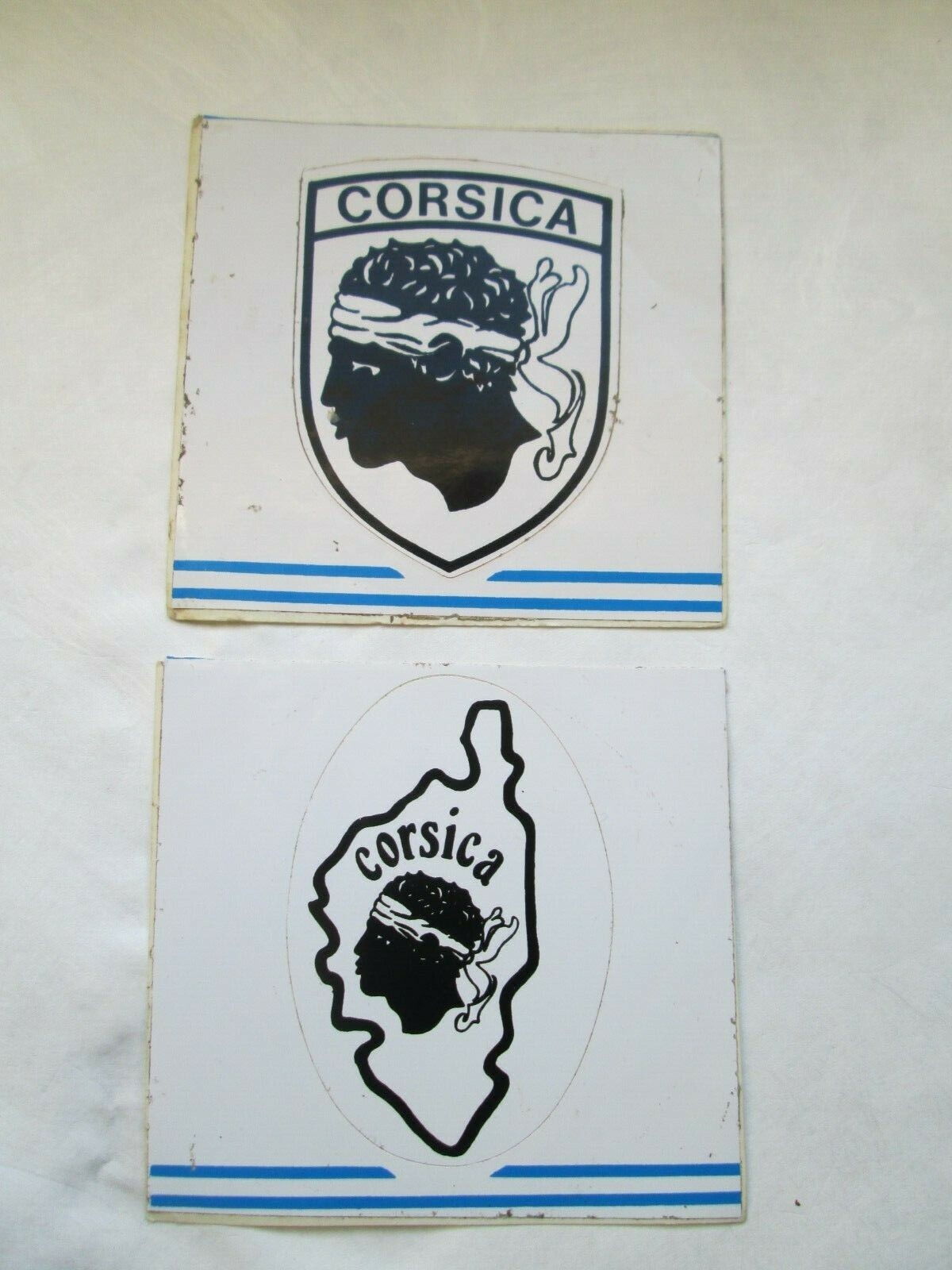 2 autocollants CORSICA