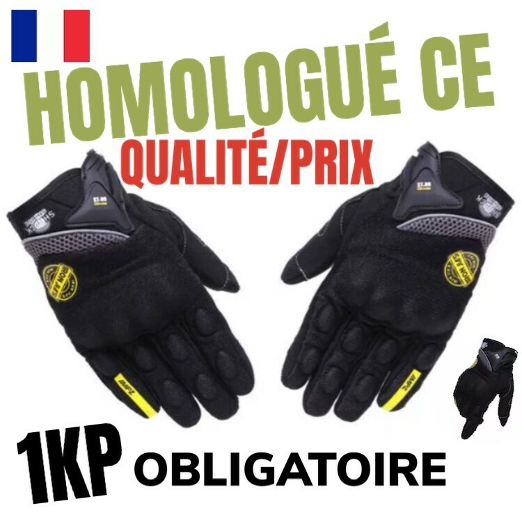 GANTS Moto TAILLE L Scooter BLACK HOMOLOGUE CE TACTILE ENVOI DE FRANCE NEUF GANTS Moto TAILLE L Scooter BLACK HOMOLOGUE CE TACTILE ENVOI DE FRANCE NEUF