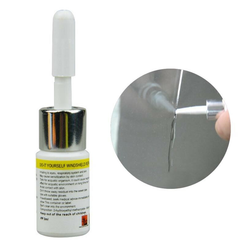 Kit Réparation Pare-brise Fissure Vitre Verre Automobile Maison Kit Réparation Pare-brise Fissure Vitre Verre Automobile Maison