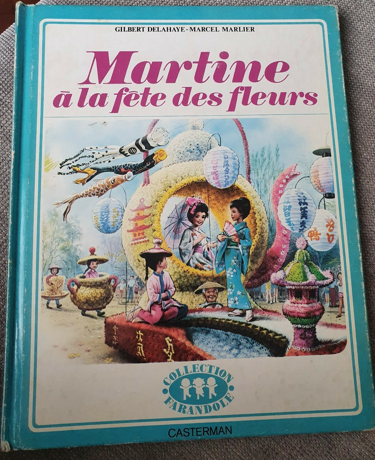 Livre Martine à La Fête des Fleurs Marcel Marlier 1973