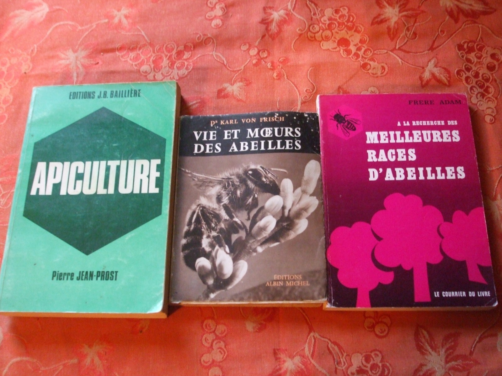 3 livres anciens sur les abeilles et l’apiculture illustrations et photos N & b 3 livres anciens sur les abeilles et l’apiculture illustrations et photos N & b