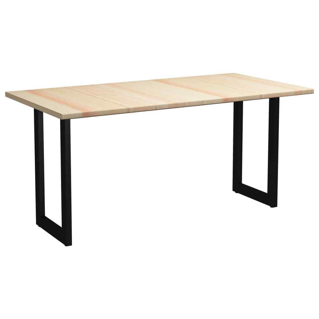 vidaXL Bois de Pin Table de Salle à Manger 180x90x76 cm Dîner Cuisine Repas vidaXL Bois de Pin Table de Salle à Manger 180x90x76 cm Dîner Cuisine Repas