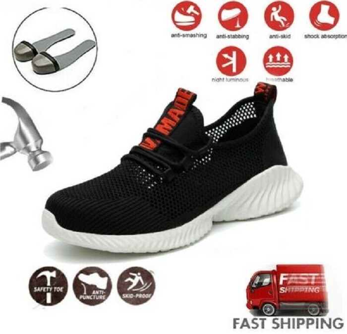 Chaussures de sécurité respirantes pour hommes et femmes bottes de travail Chaussures de sécurité respirantes pour hommes et femmes bottes de travail
